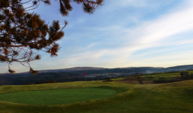 Tobemory gold course 6th green.