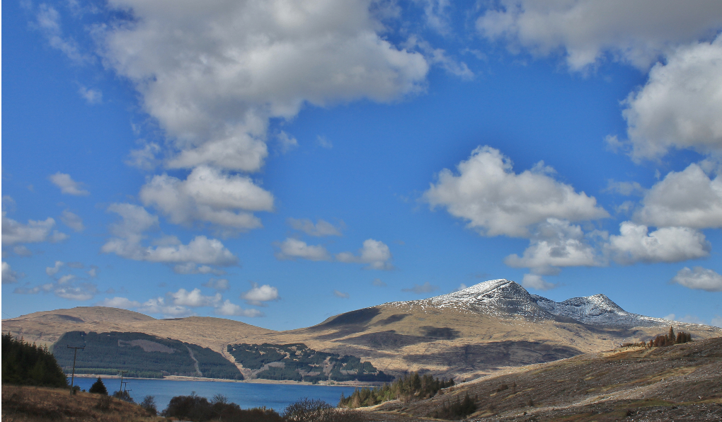 Isle of Mull mountain tops